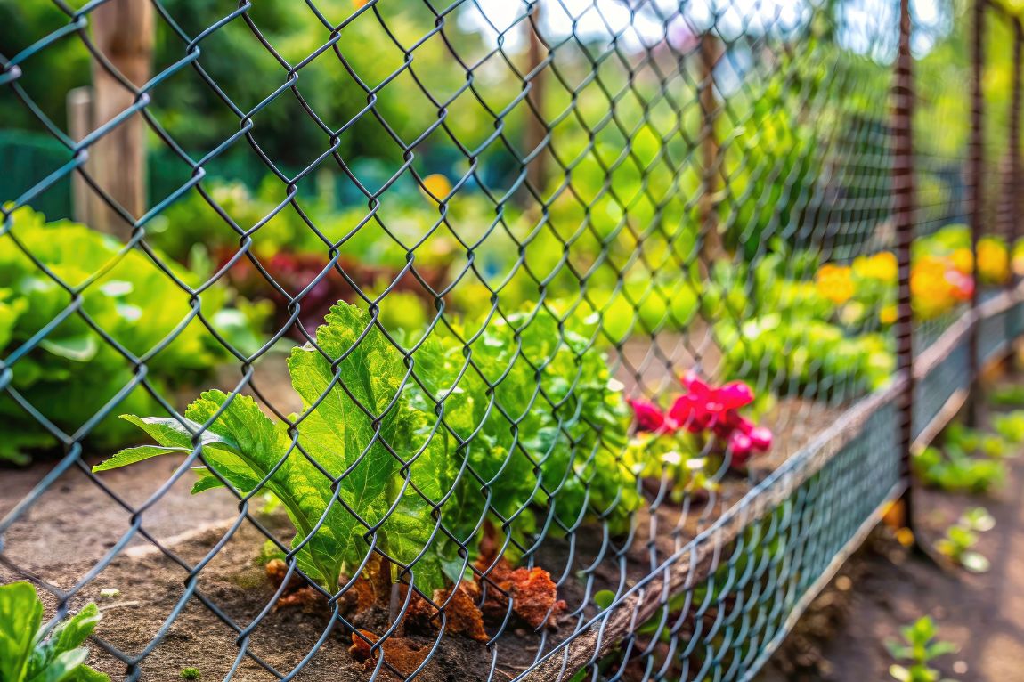Reti per giardinaggio:<br> zincate, plastificate o elettrosaldate